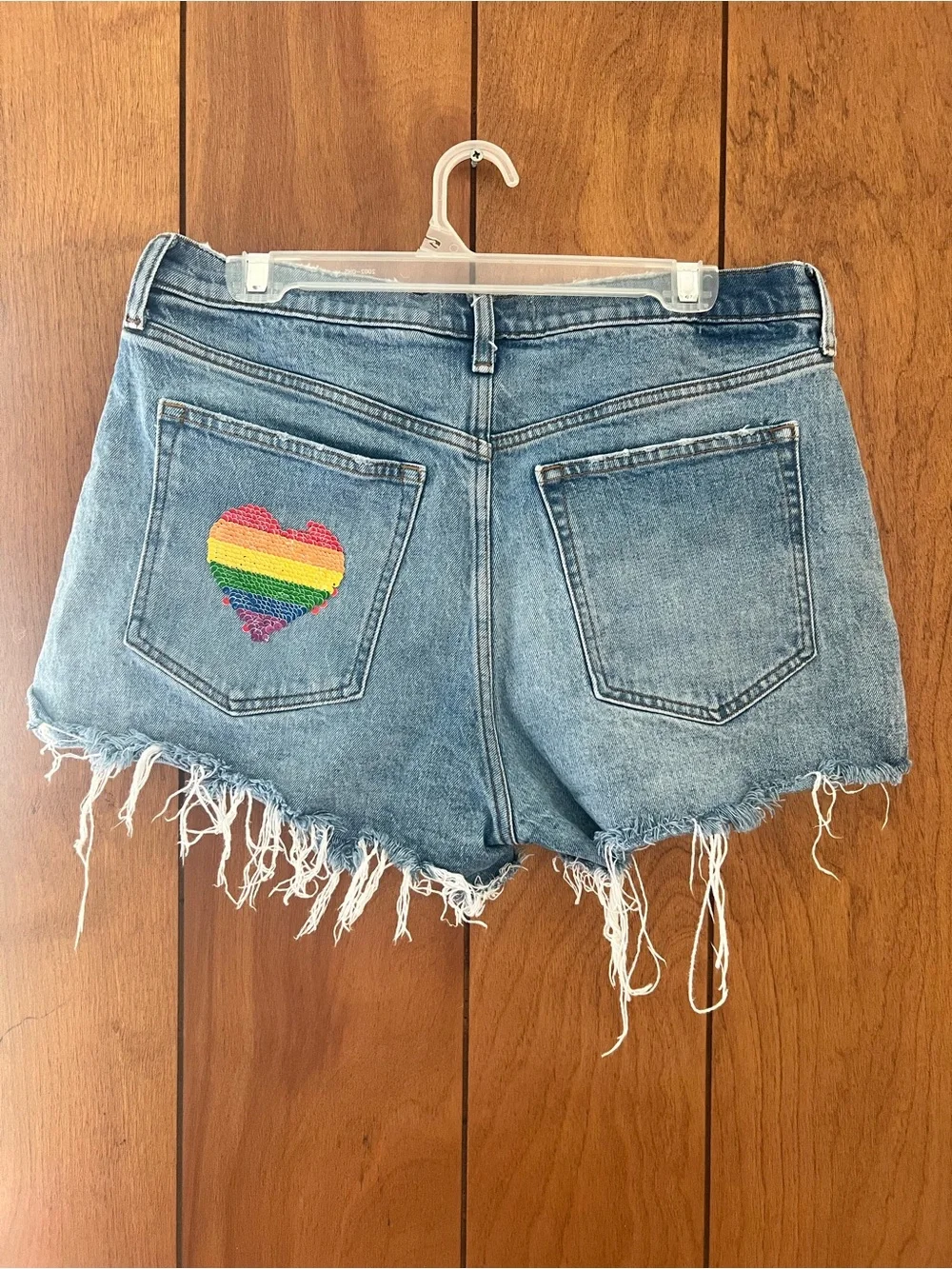 Abercrombie & Fitch Pride Denim Shorts